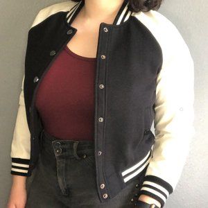 Worn Forever 21 Varsity Jersey Jacket